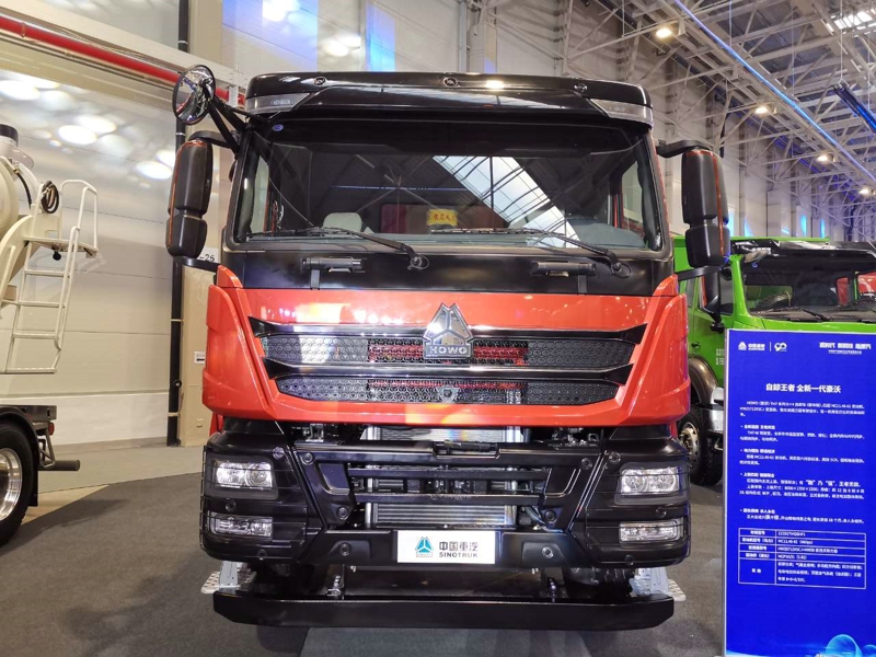 重汽豪沃TH7 8×4自卸車（豪華版），重汽MC11 國六發(fā)動機(jī)